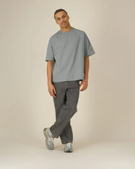 T-shirt Stanley/Stella Asher om te personaliseren - Mistgrijs
