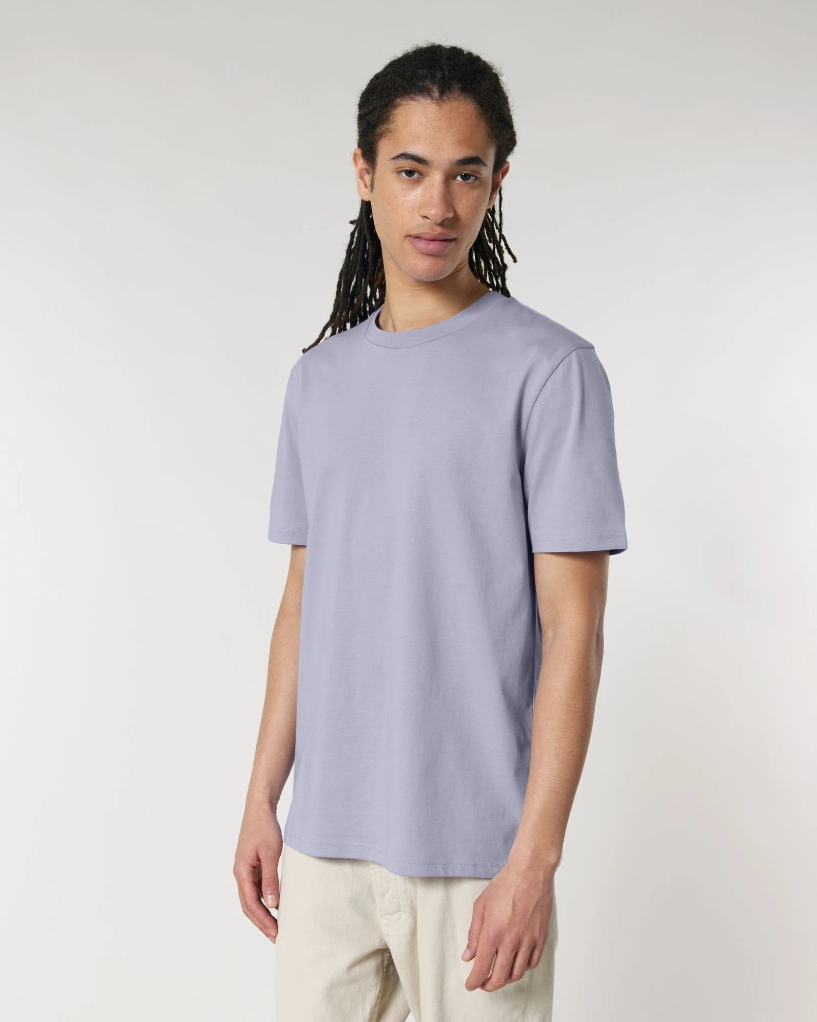 T-shirt Stanley/Stella om te personaliseren - Lavendel