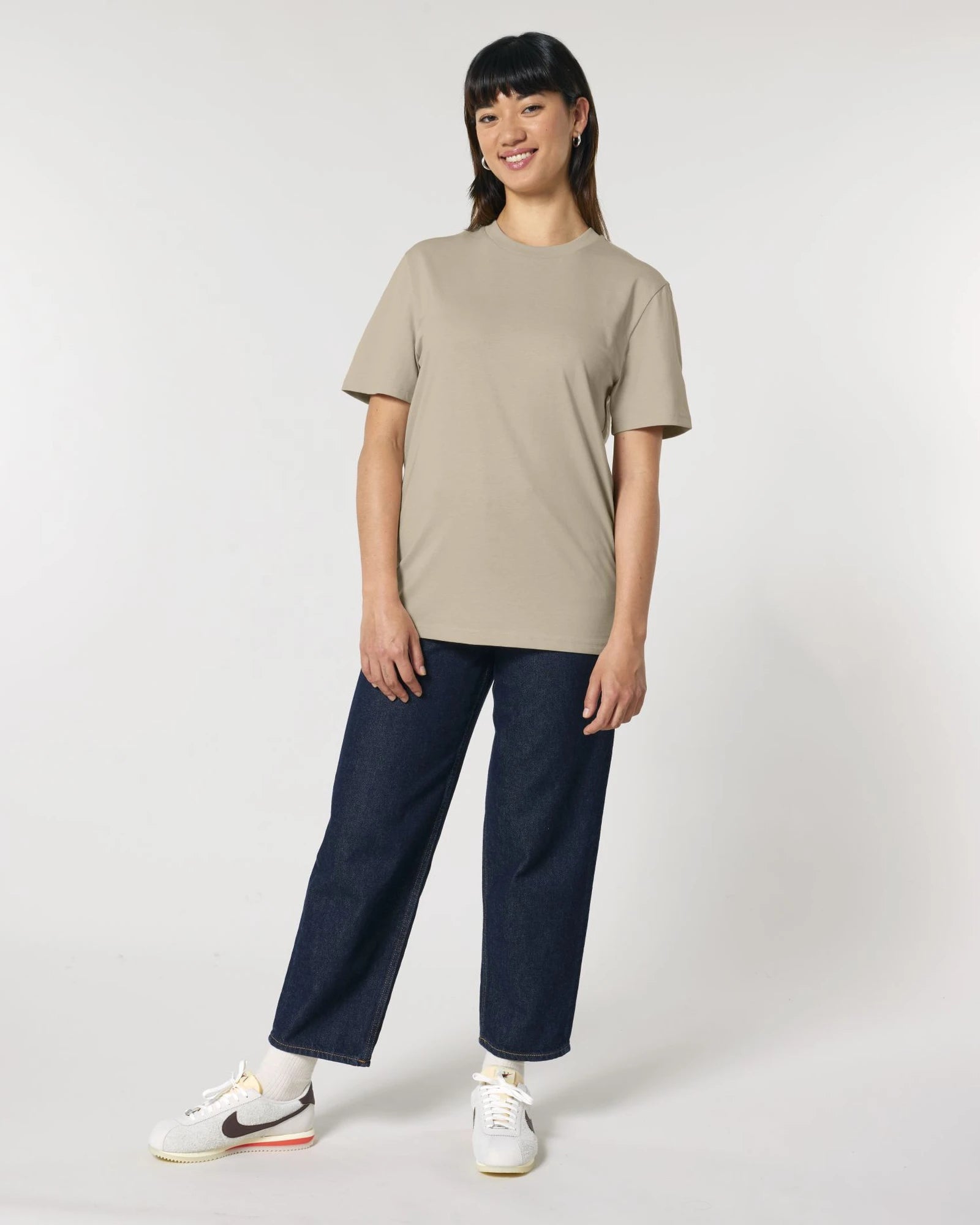 T-shirt Stanley/Stella om te personaliseren - Woestijnzand