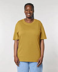 T-shirt Stanley/Stella om te personaliseren - Oker