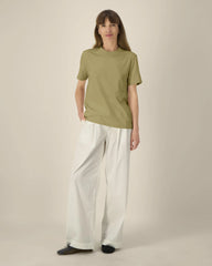 T-shirt Stanley/Stella om te personaliseren - Vervaagd Olijfgroen