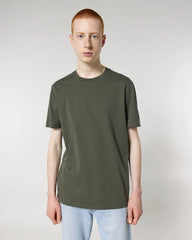 T-shirt biologisch katoen om te personaliseren - Kaki