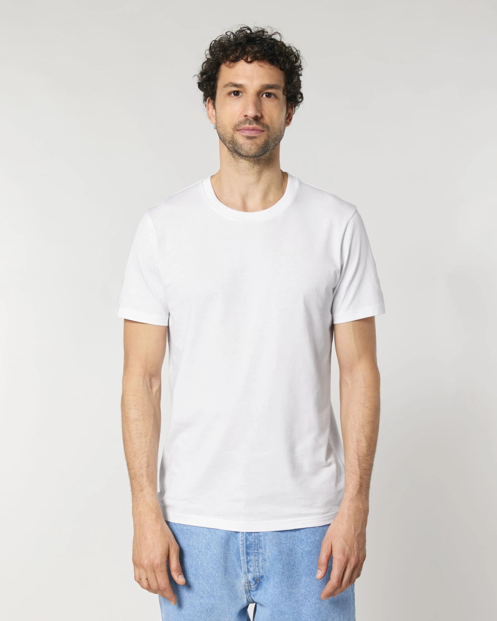 T-shirt biologisch katoen om te personaliseren - Wit
