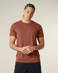 T-shirt biologisch katoen om te personaliseren - Heritage bruin