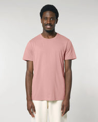 T-shirt biologisch katoen om te personaliseren - Canyon roze