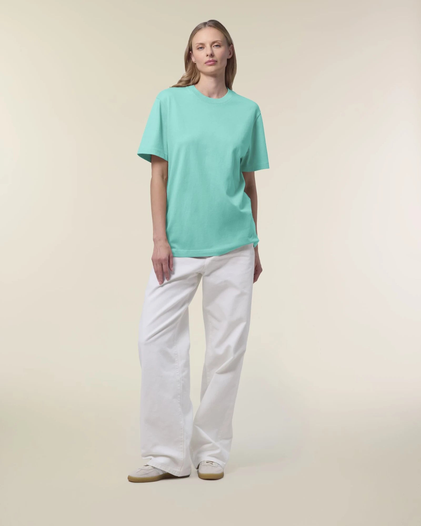 T-shirt Stanley/Stella Sparker 2.0 om te personaliseren - Poolblauw