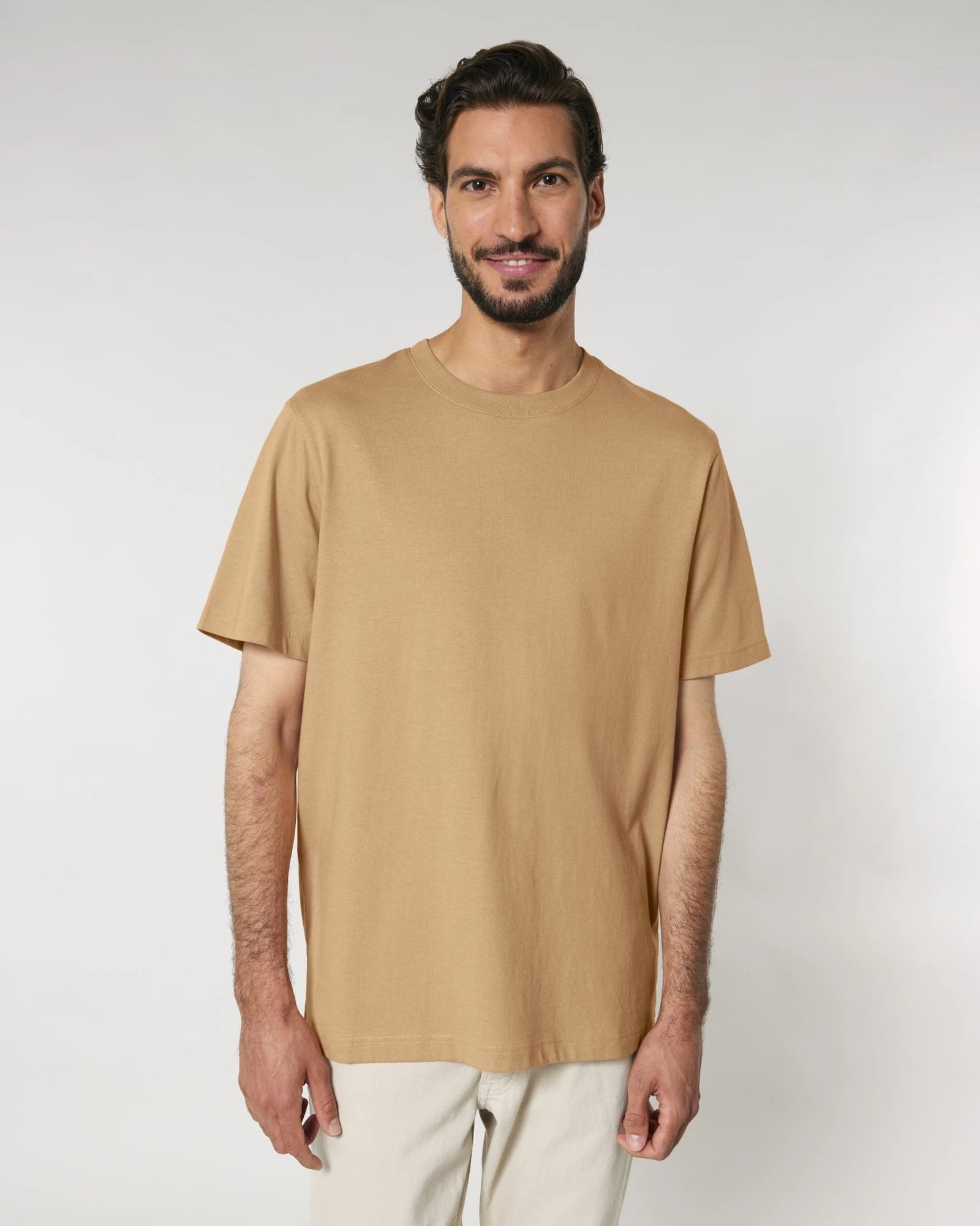 T-shirt Stanley/Stella Sparker 2.0 om te personaliseren - Latte