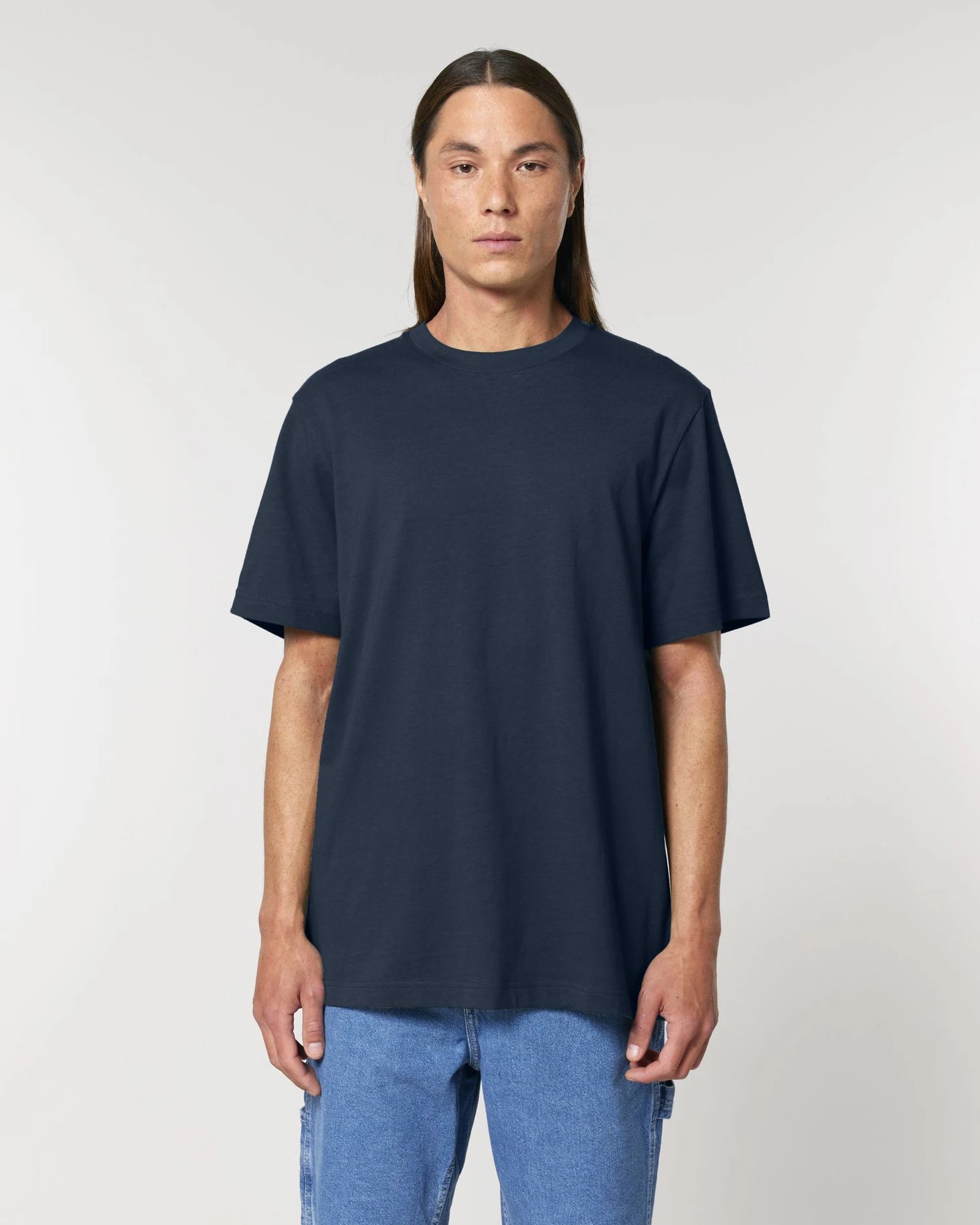 T-shirt Stanley/Stella Sparker 2.0 om te personaliseren - Marineblauw