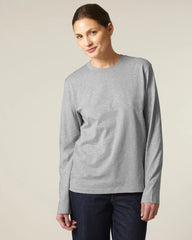 T-shirt bio-katoen Stanley/Stella om te personaliseren - Gemêleerd grijs