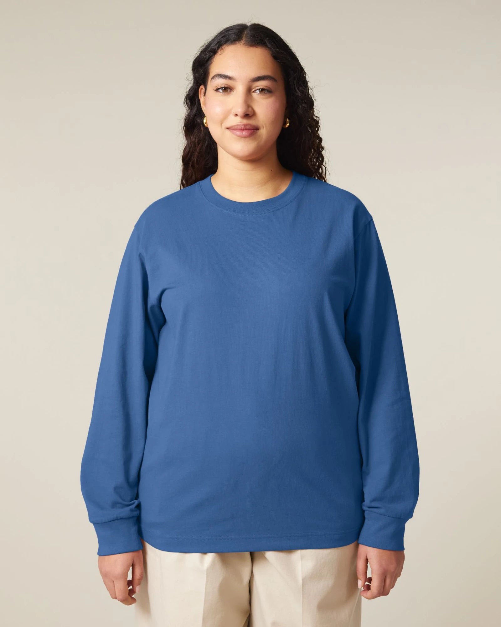 T-shirt lange mouwen Stanley/Stella om te personaliseren - 18