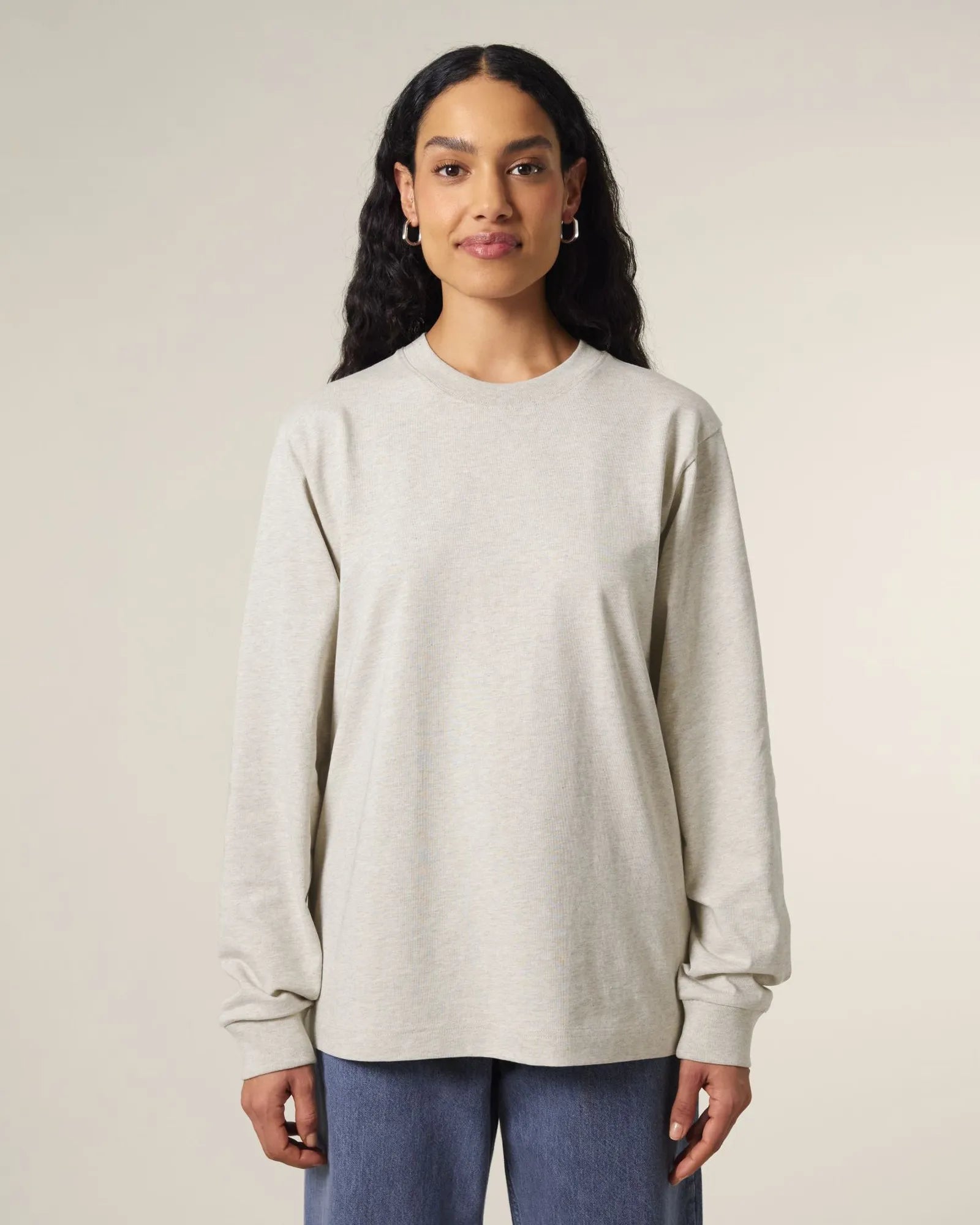 T-shirt lange mouwen Stanley/Stella om te personaliseren - 31
