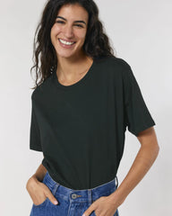 T-shirt unisex Stanley/Stella Rocker om te personaliseren - Zwart