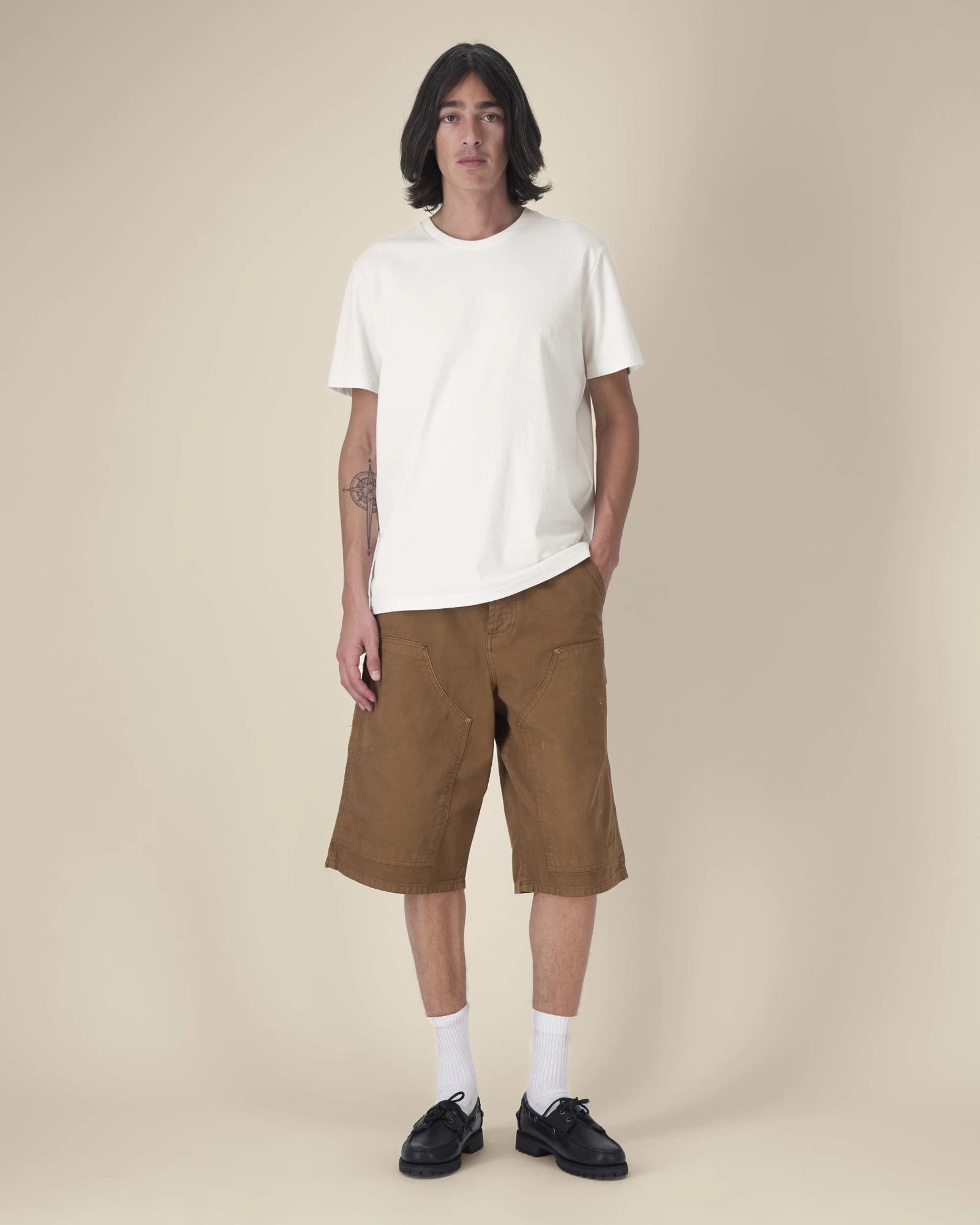 T-shirt gerecycled katoen om te personaliseren - Re-Wit