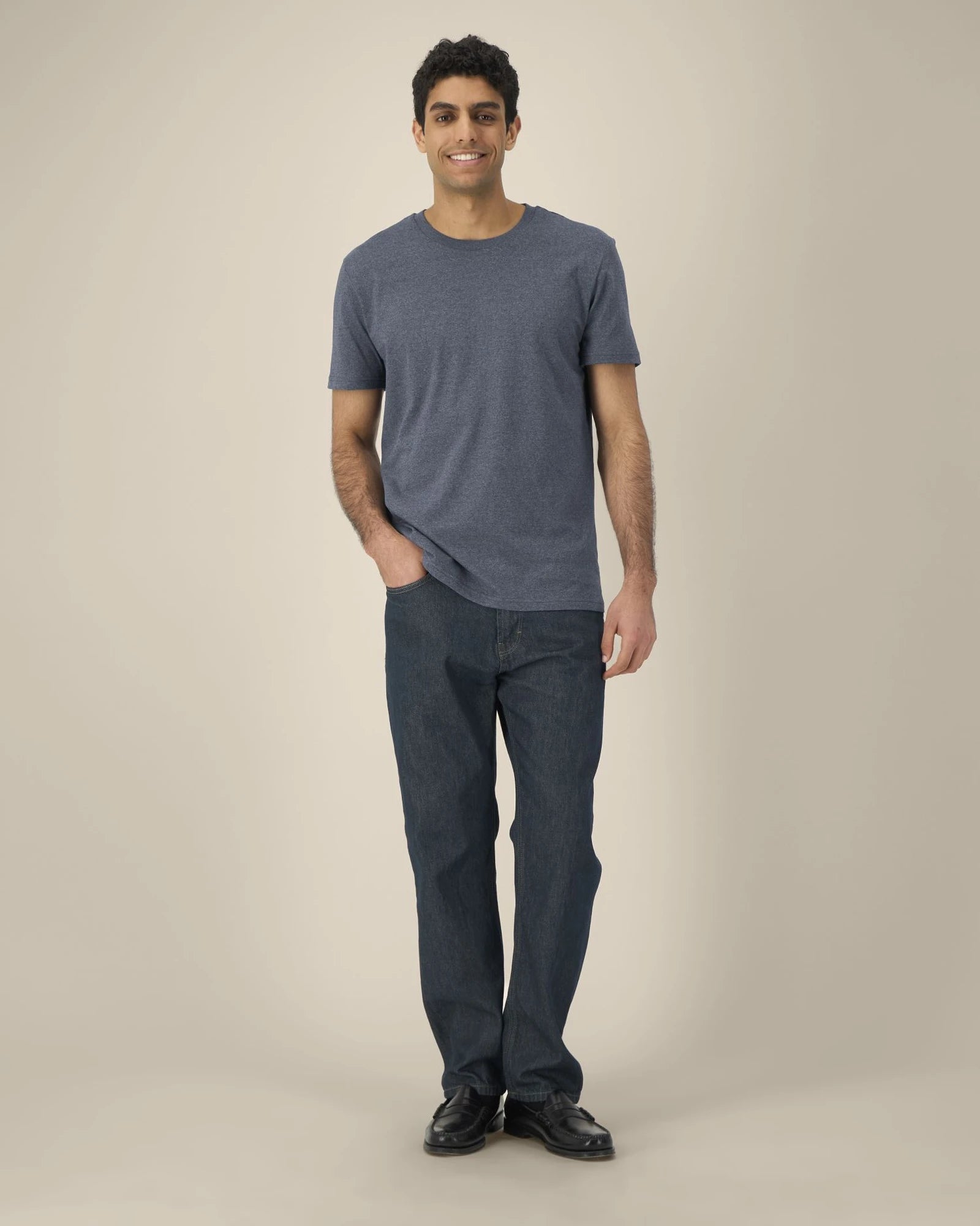 T-shirt gerecycled katoen om te personaliseren - 1