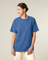 T-shirt biologisch katoen om te personaliseren - Mindful Blue
