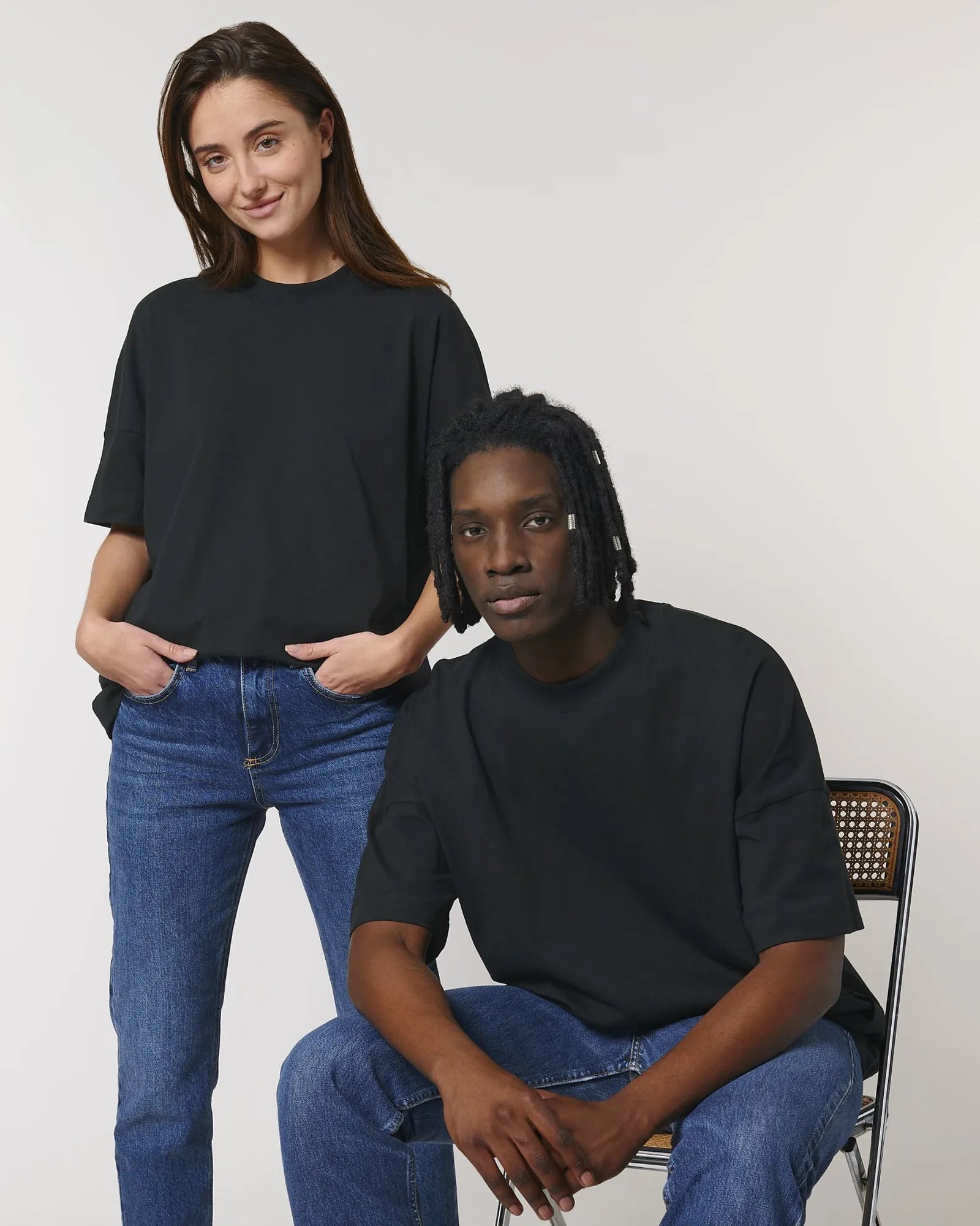 T-shirt oversized Stanley/Stella om te personaliseren - 2