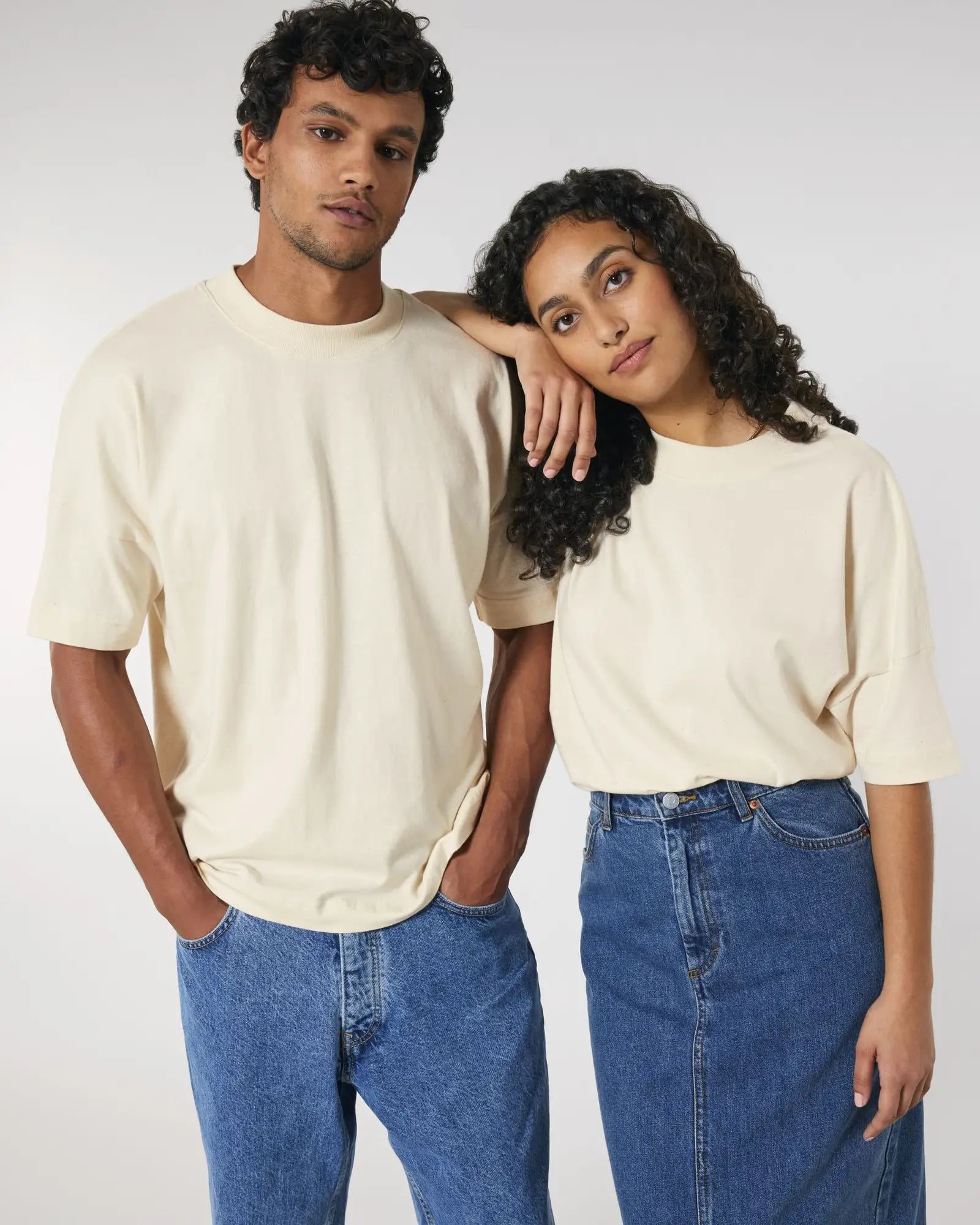 T-shirt oversized Stanley/Stella om te personaliseren - 8