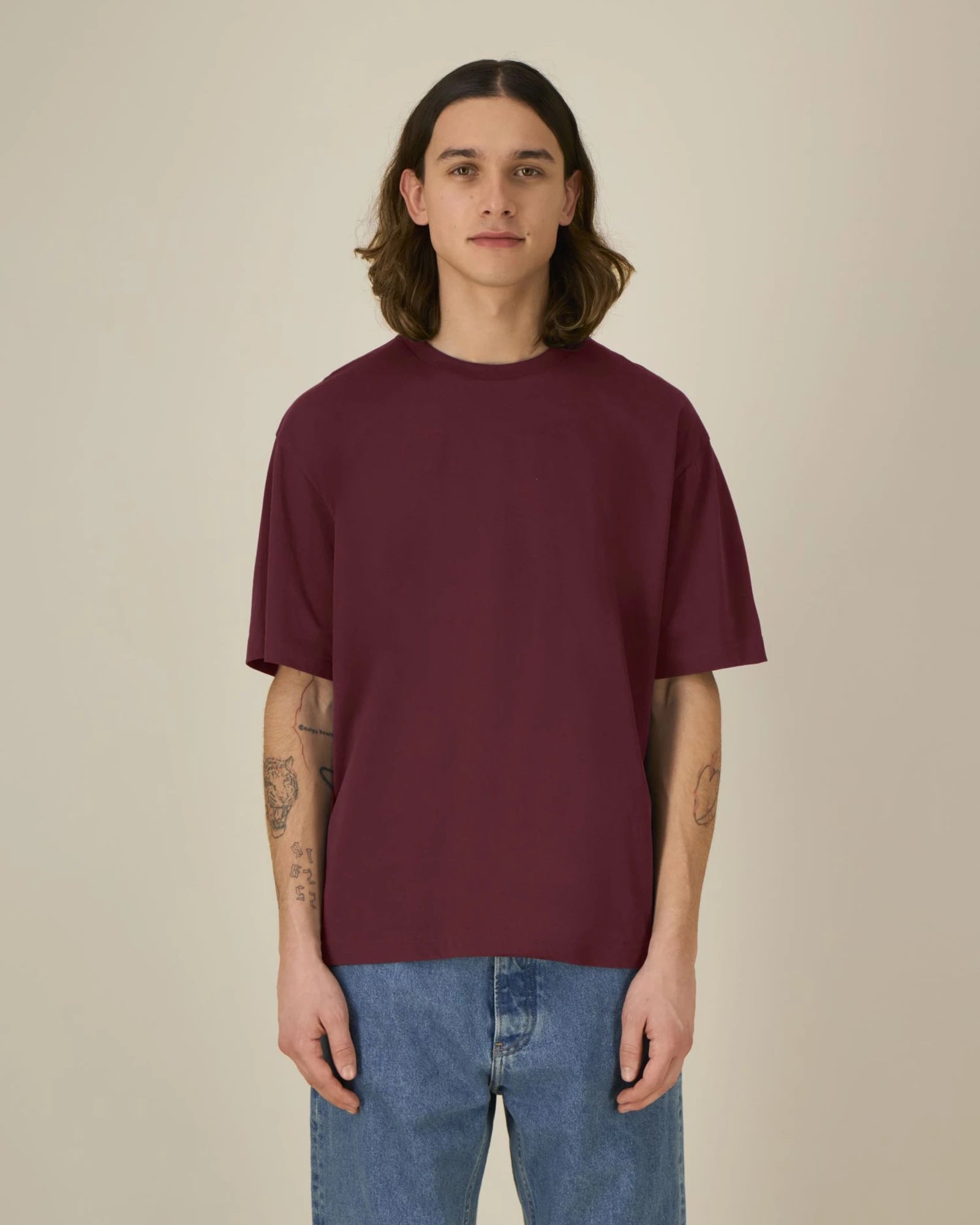 T-shirt biologisch katoen om te personaliseren - 44