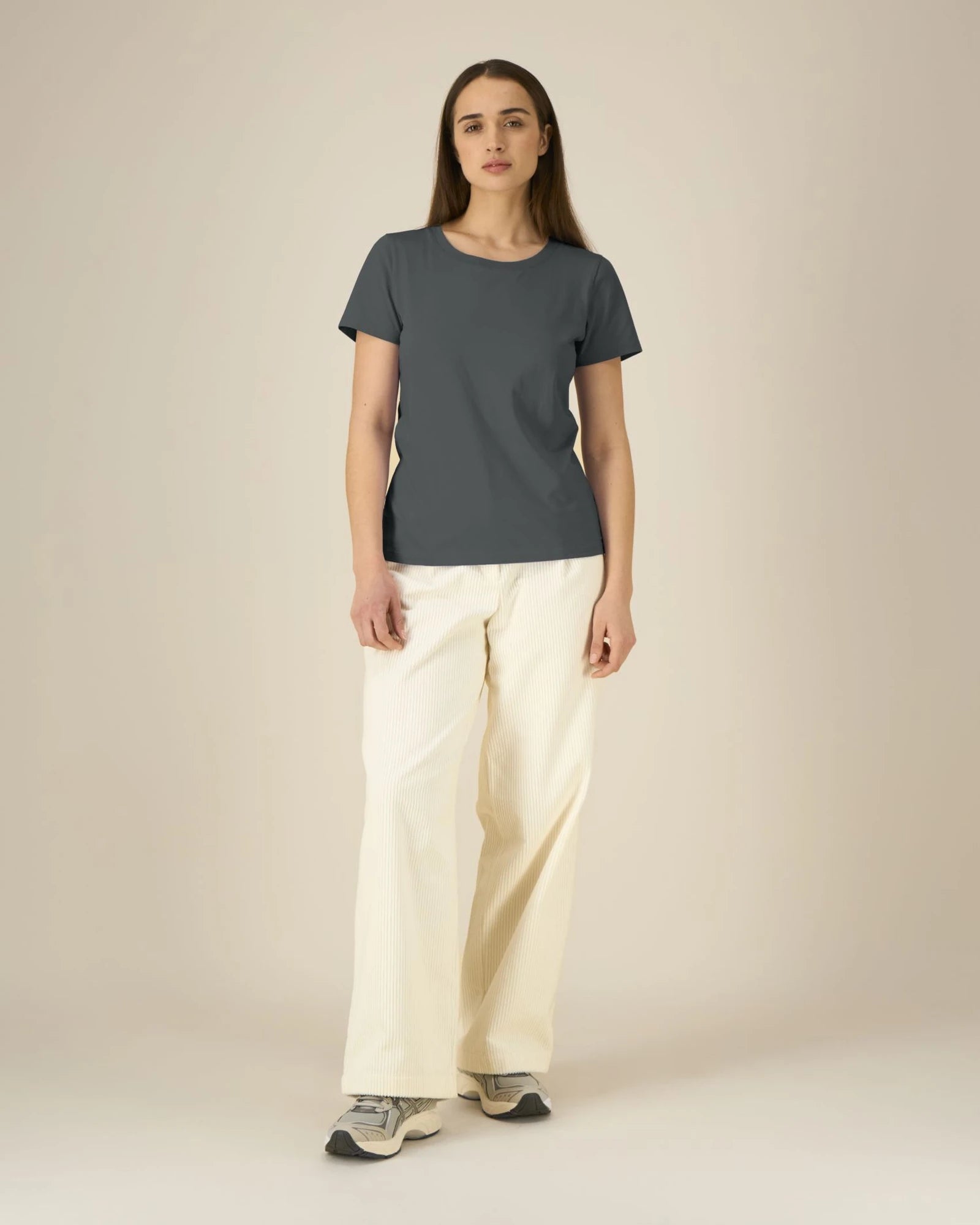 T-shirt dames Stanley/Stella Expresser om te personaliseren - Antraciet