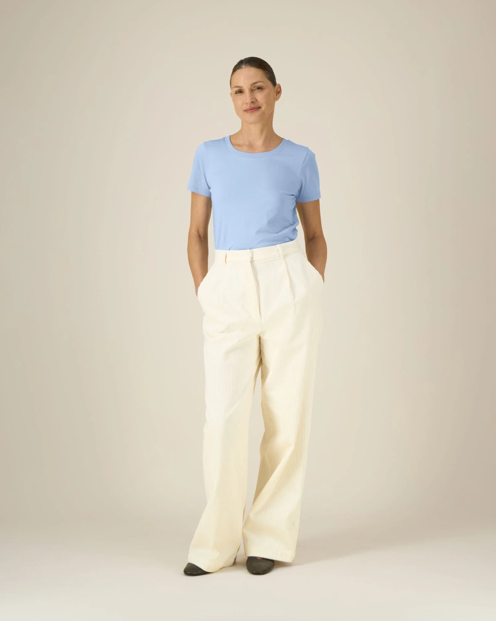 T-shirt dames Stanley/Stella Expresser om te personaliseren - Blue Soul