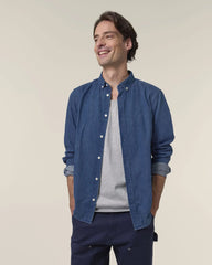 Denim overhemd Stanley/Stella om te personaliseren - 3