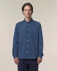 Denim overhemd Stanley/Stella om te personaliseren - 4