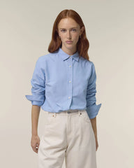 Blouse biologisch katoen Stanley/Stella om te personaliseren - 8