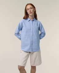 Blouse biologisch katoen Stanley/Stella om te personaliseren - 6