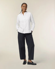 Blouse biologisch katoen Stanley/Stella om te personaliseren - Wit