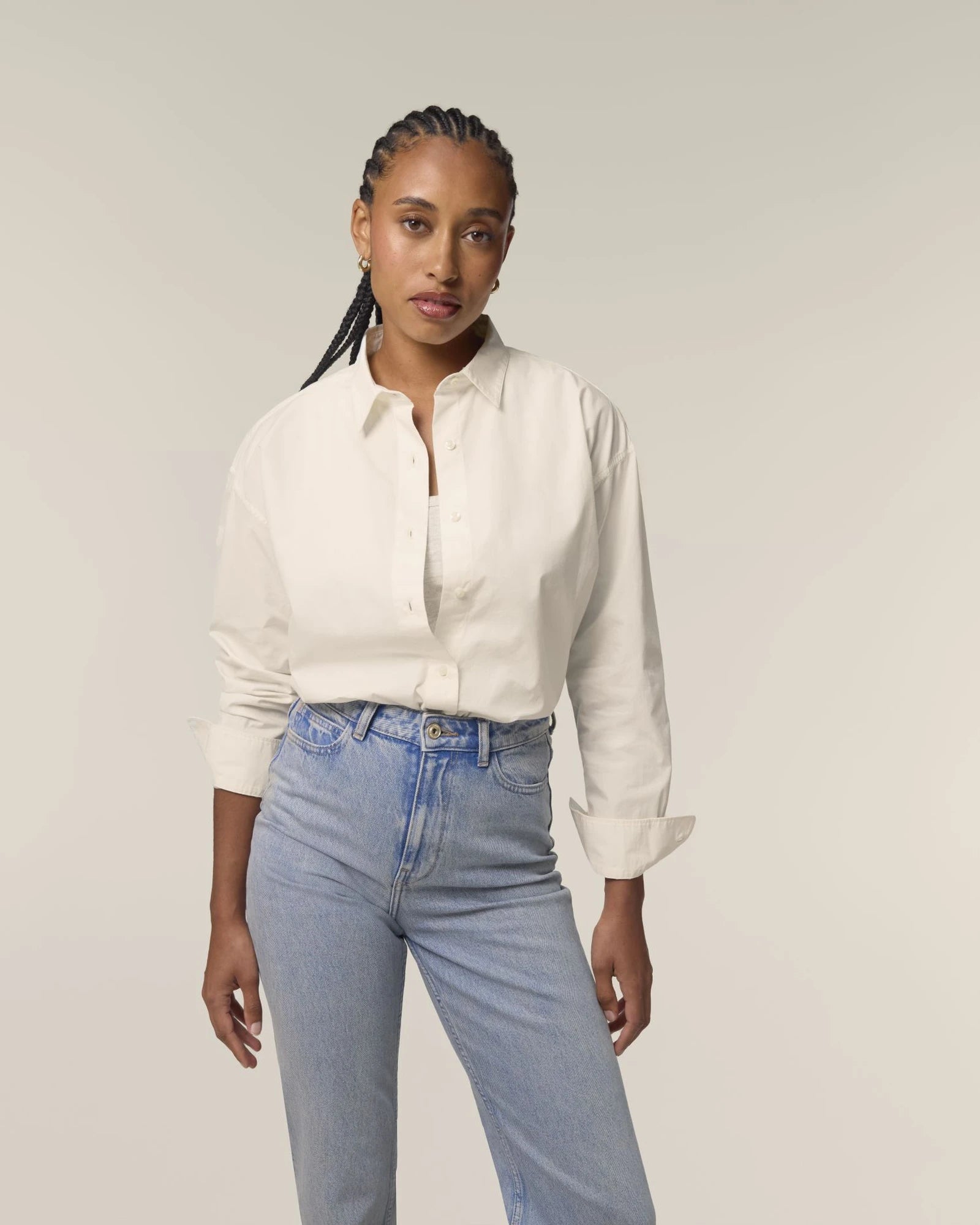 Blouse bio-katoen Stanley/Stella Styler om te personaliseren - 12