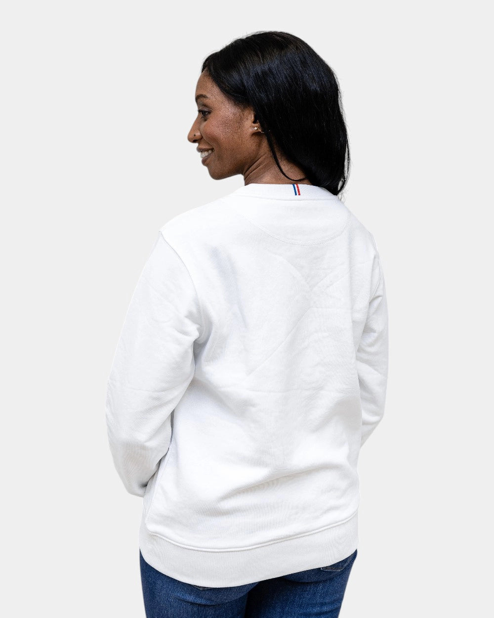 Dames hoodie Made in France om te personaliseren - 3