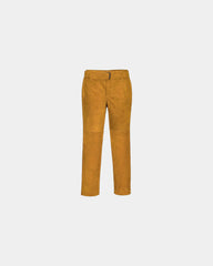 Lasbroek gespleten vachtleer ISO 11611 om te personaliseren - Beige