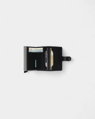 Personaliseerbare Miniwallet kaarthouder in leer - 17