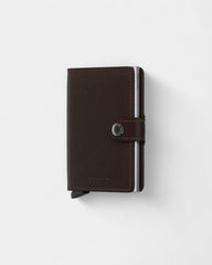 Personaliseerbare Miniwallet kaarthouder in leer - 14
