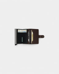 Personaliseerbare Miniwallet kaarthouder in leer - 12