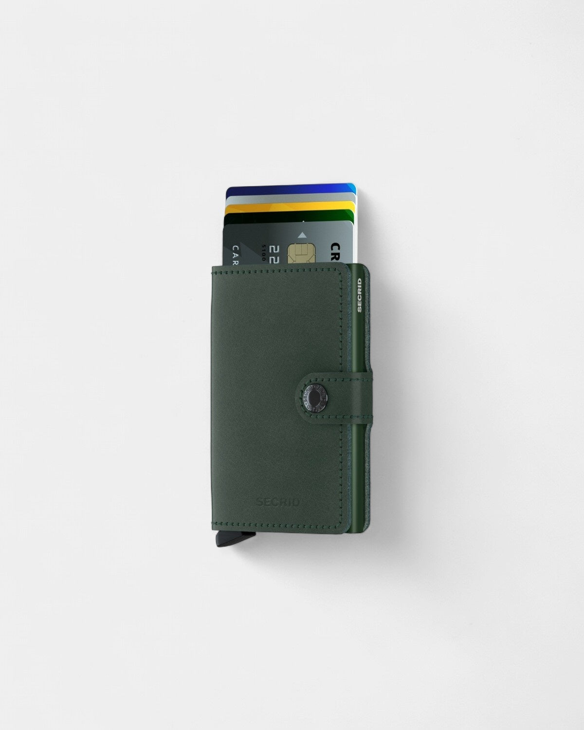 Personaliseerbare Miniwallet kaarthouder in leer - 9