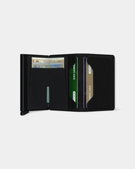 Personaliseerbare Slimwallet portefeuille in leer - 4