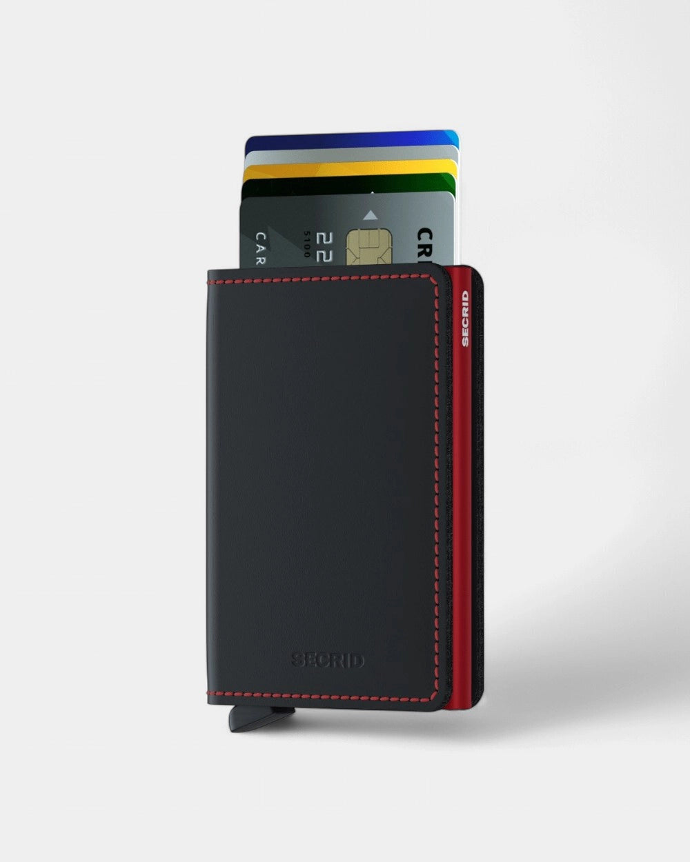 Personaliseerbare Slimwallet portefeuille in leer - 6