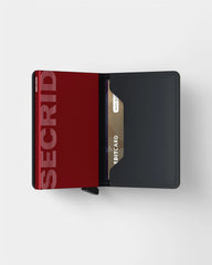 Personaliseerbare Slimwallet portefeuille in leer - 9