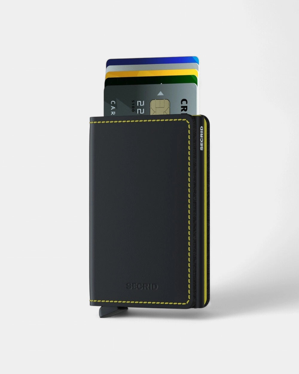Personaliseerbare Slimwallet portefeuille in leer - 11