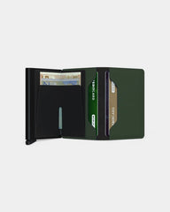 Personaliseerbare Slimwallet portefeuille in leer - 18