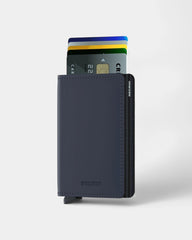 Personaliseerbare Slimwallet portefeuille in leer - 20