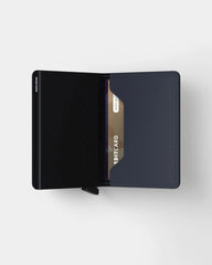 Personaliseerbare Slimwallet portefeuille in leer - 23