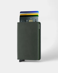 Personaliseerbare Slimwallet portefeuille in leer - 28