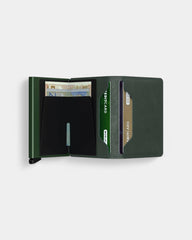 Personaliseerbare Slimwallet portefeuille in leer - 30
