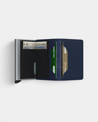 Personaliseerbare Slimwallet portefeuille in leer - 34