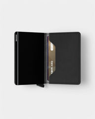 Personaliseerbare Slimwallet portefeuille in leer - 38
