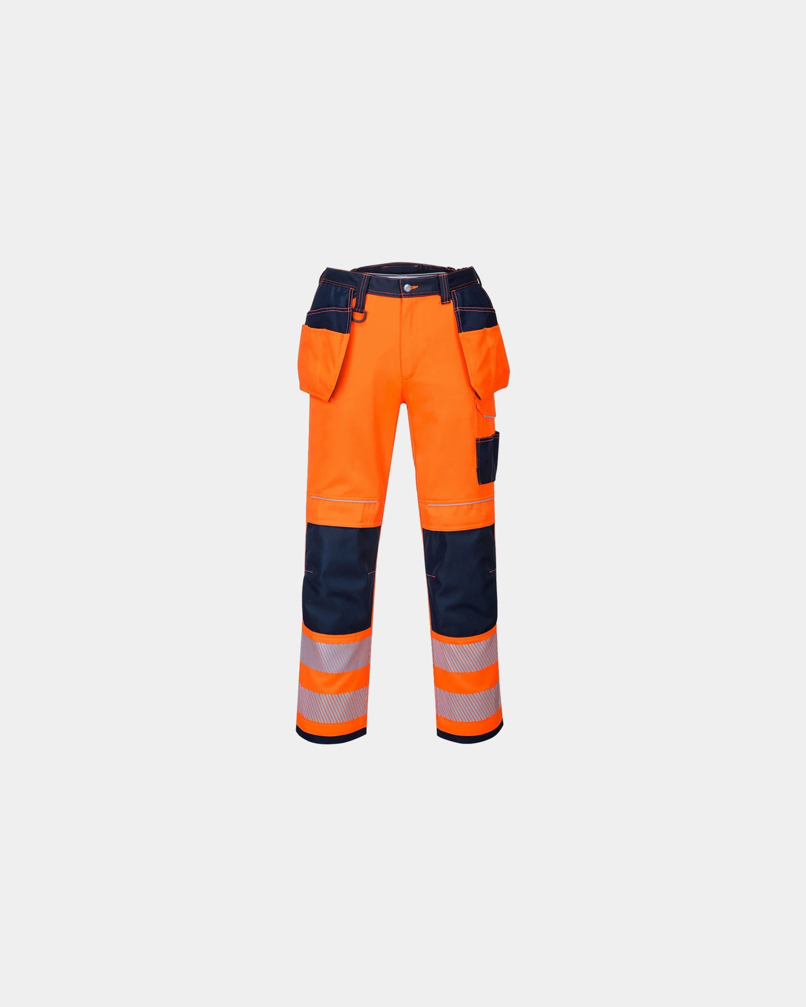 Hi-vis werkbroek om te personaliseren - Oranje