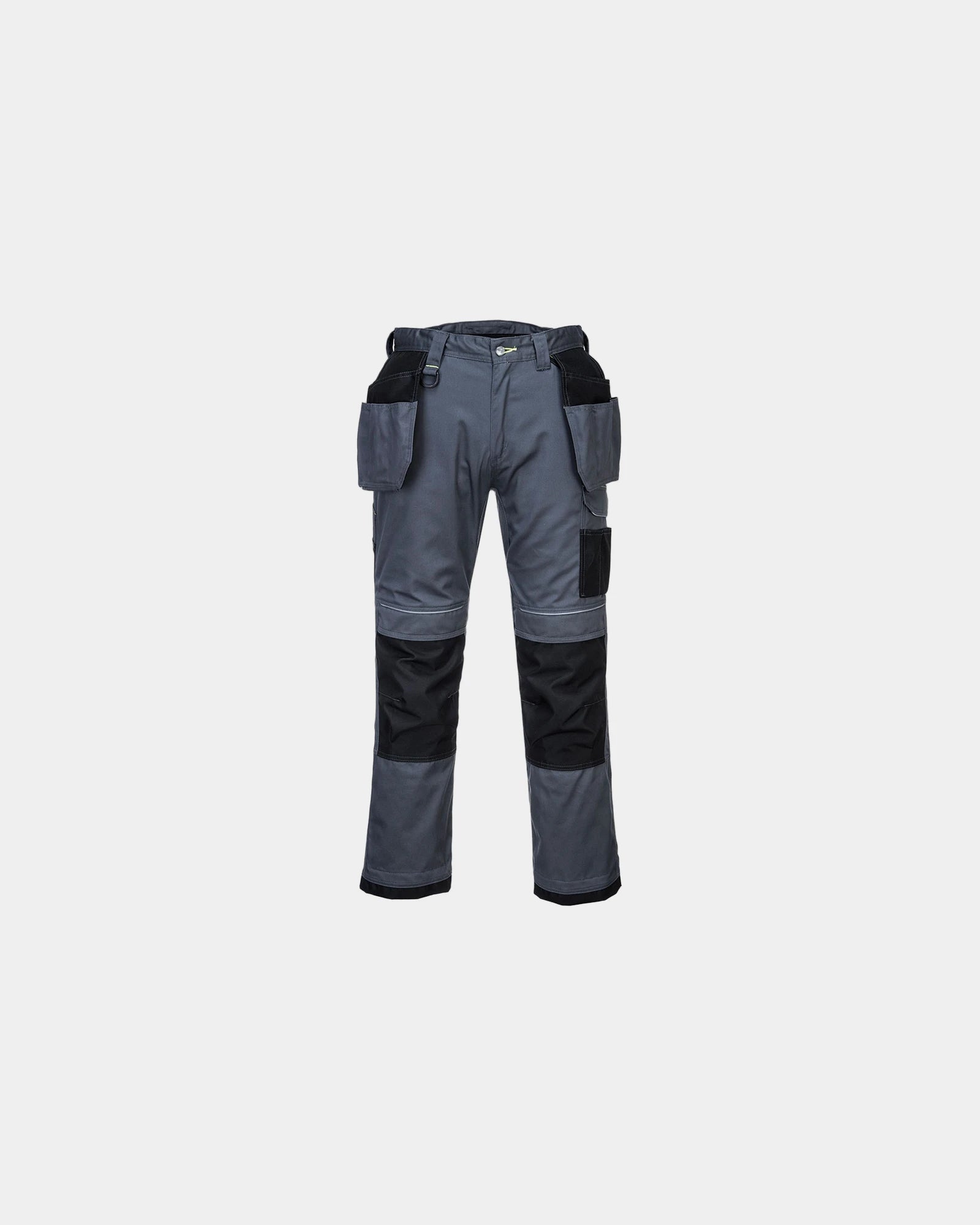 Werkbroek polyester katoen 300 g/m² om te personaliseren - Grijs