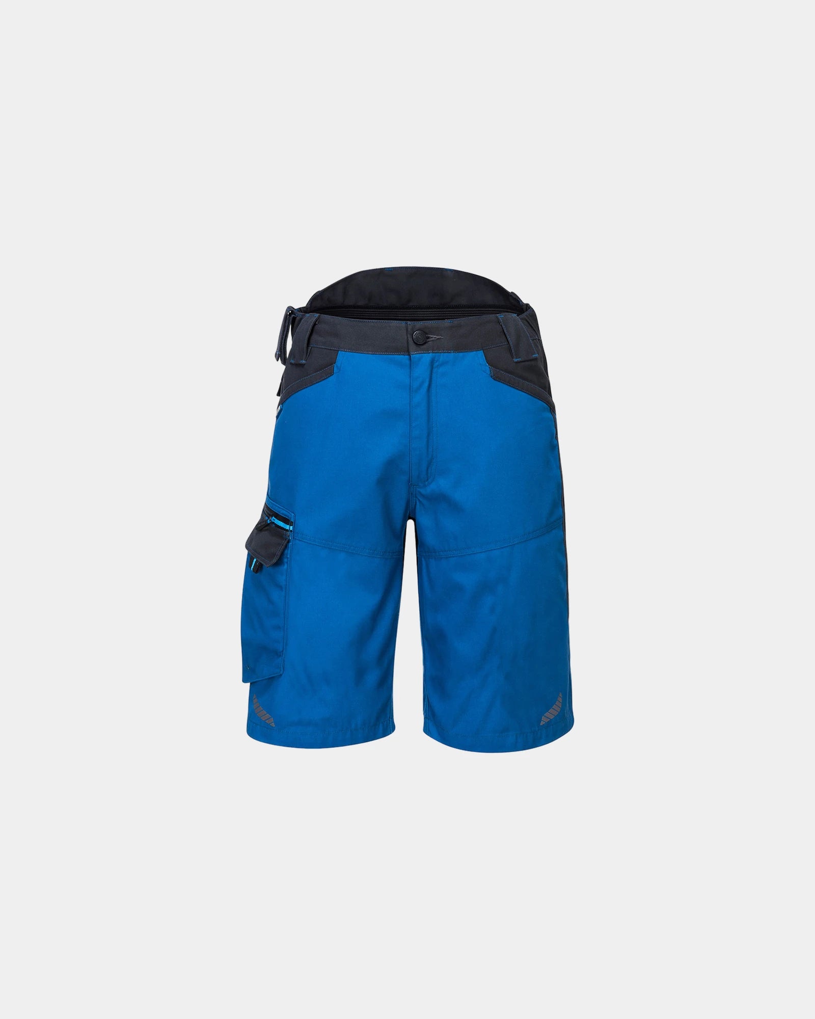 Werkbermuda poly-katoen stretch WX3 om te personaliseren - Donkerblauw